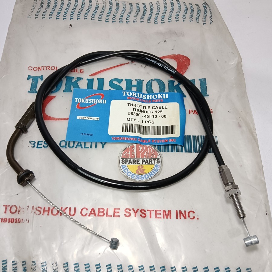 Kabel gas Thunder 125 Kabel gas Suzuki Thunder A Class