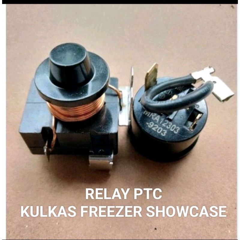 PTC RELAY OVERLOAD FREEZER BOX SHOWCASE KULKAS 1 SET