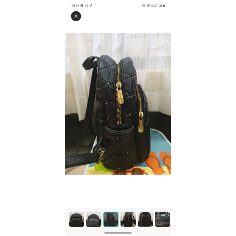 Preloved MK Erin Abbey Ransel Black