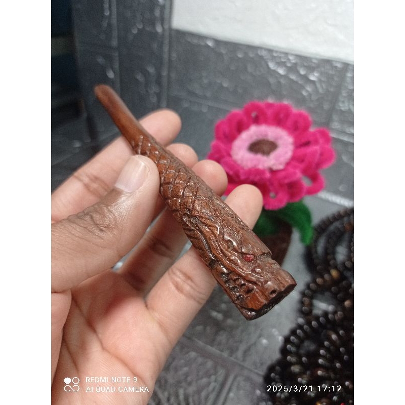 once pipa kayu nagasari full galih super ukir macan