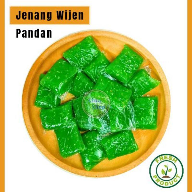 

Jenang Ketan Wijen Rasa Pandan
