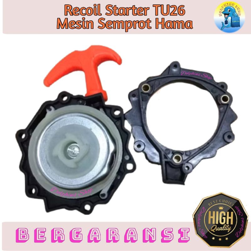 RECOIL STARTER TU26 MESIN SEMPROT HAMA // TU26 RECOIL POWER SPRAYER ASSY
