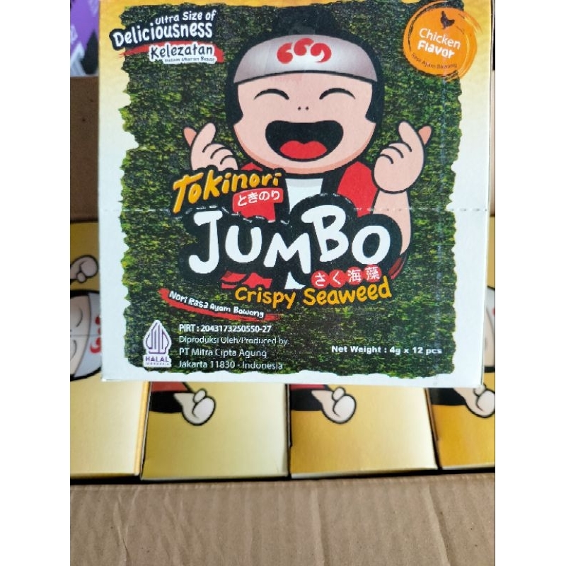 

Tokinori Jumbo 1 pack isi 12