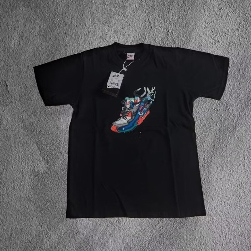 Kaos Anak Nike - Baju Anak Nike Sepatu Biru Keren