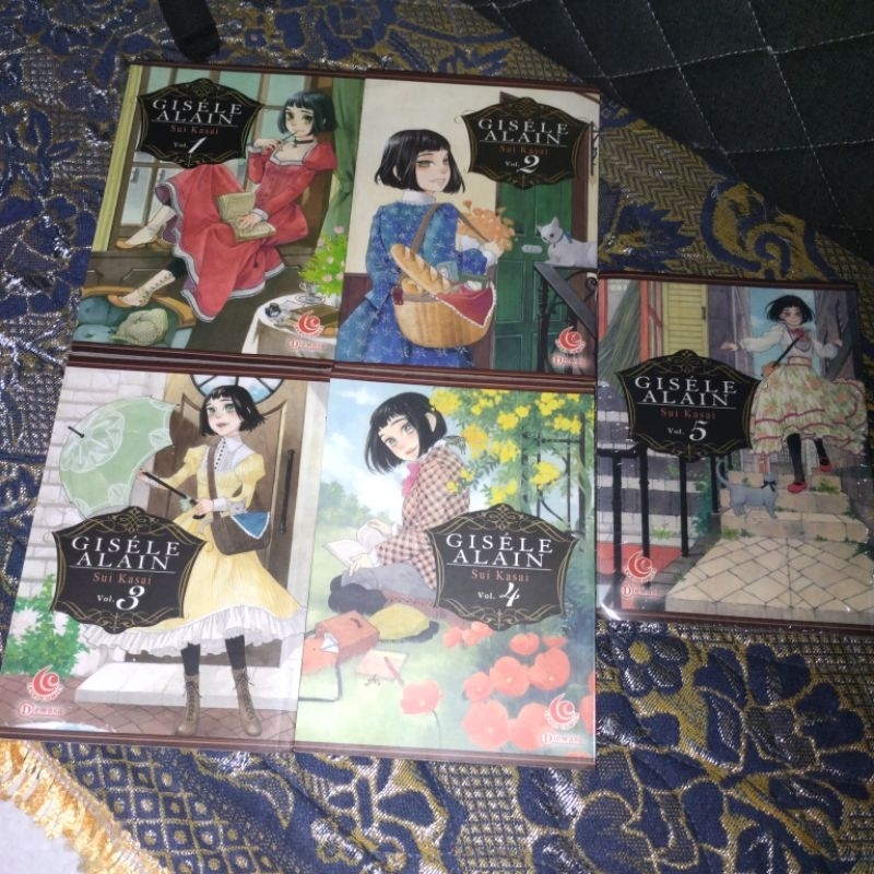Komik Gisele Alain vol 1-5