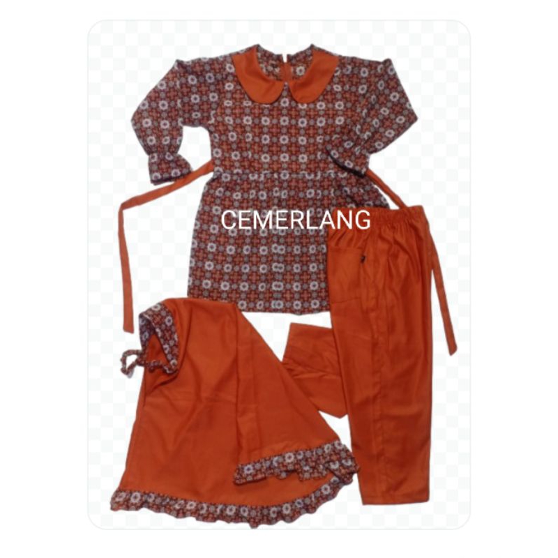 Seragam batik anak Paud/TK