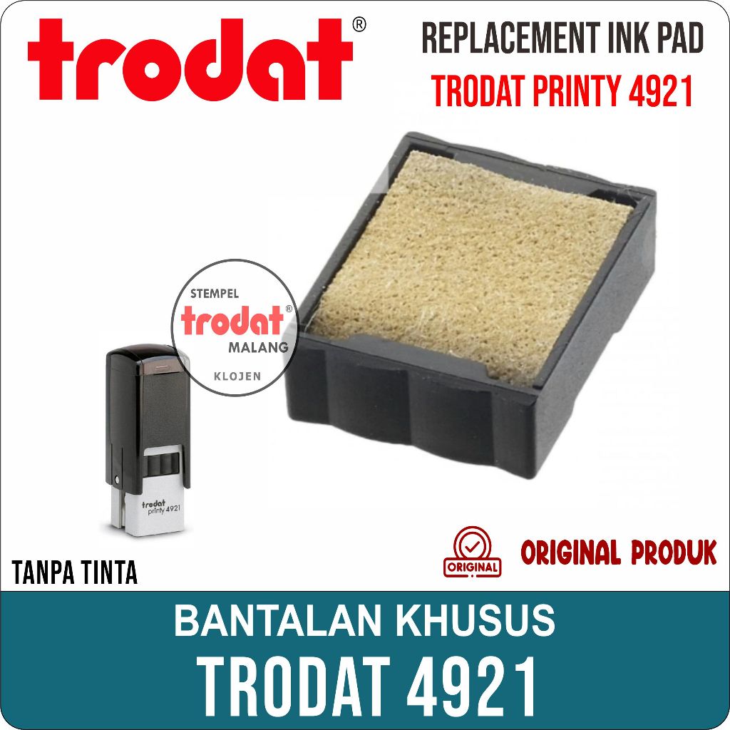 

Swop Pad Trodat 4921 / ink-cartridges pad TRODAT/ Bantalan Khusus Stempel TRODAT