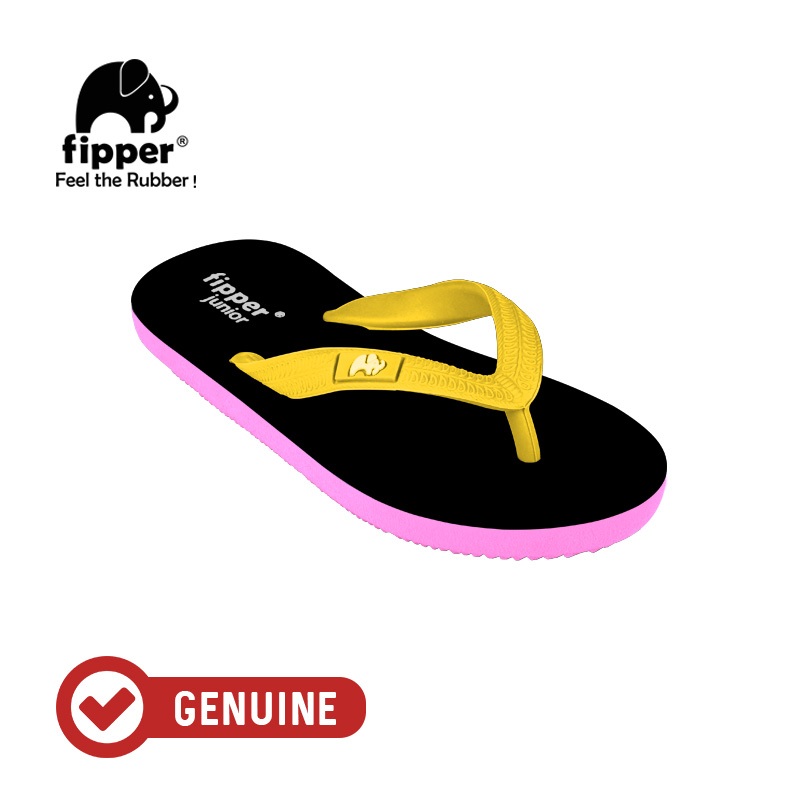 Fipper Junior Black Pink Punch Yellow