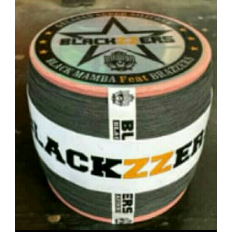 Gelasan Blackzzers “ Black mamba Feat Brazzers” Matot bahan Hitam premium 3000yard