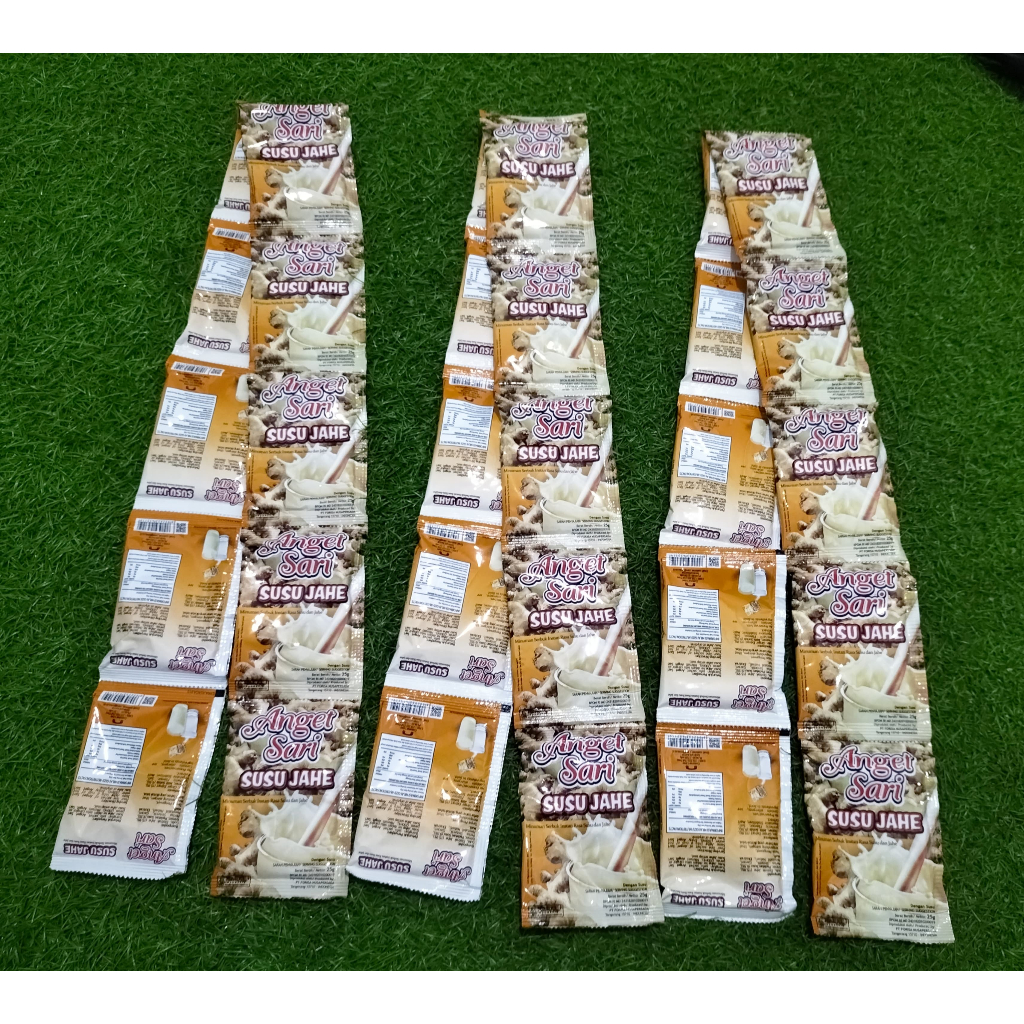 

( PROMO ! ) Anget Sari Susu Jahe Rencengan Harga Hemat !!