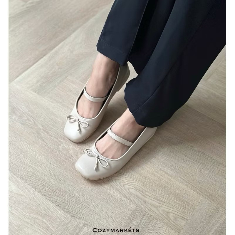 Minete ribbon ballet flatshoes by cozymarkets