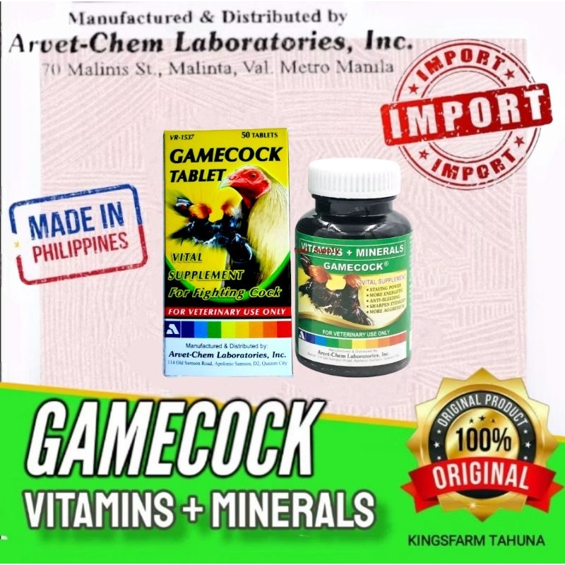 GAMECOCK vitamin BAIK UNTUK PEMULIHAN DARI STRES AYAM ADU