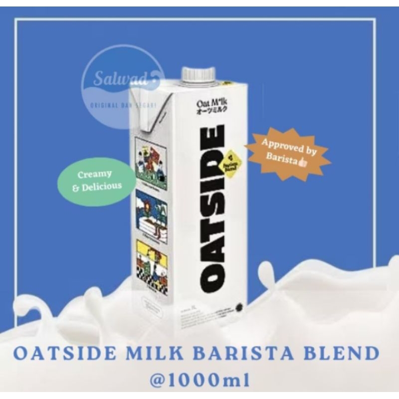 

oatside barista blend-1liter-milk-susu