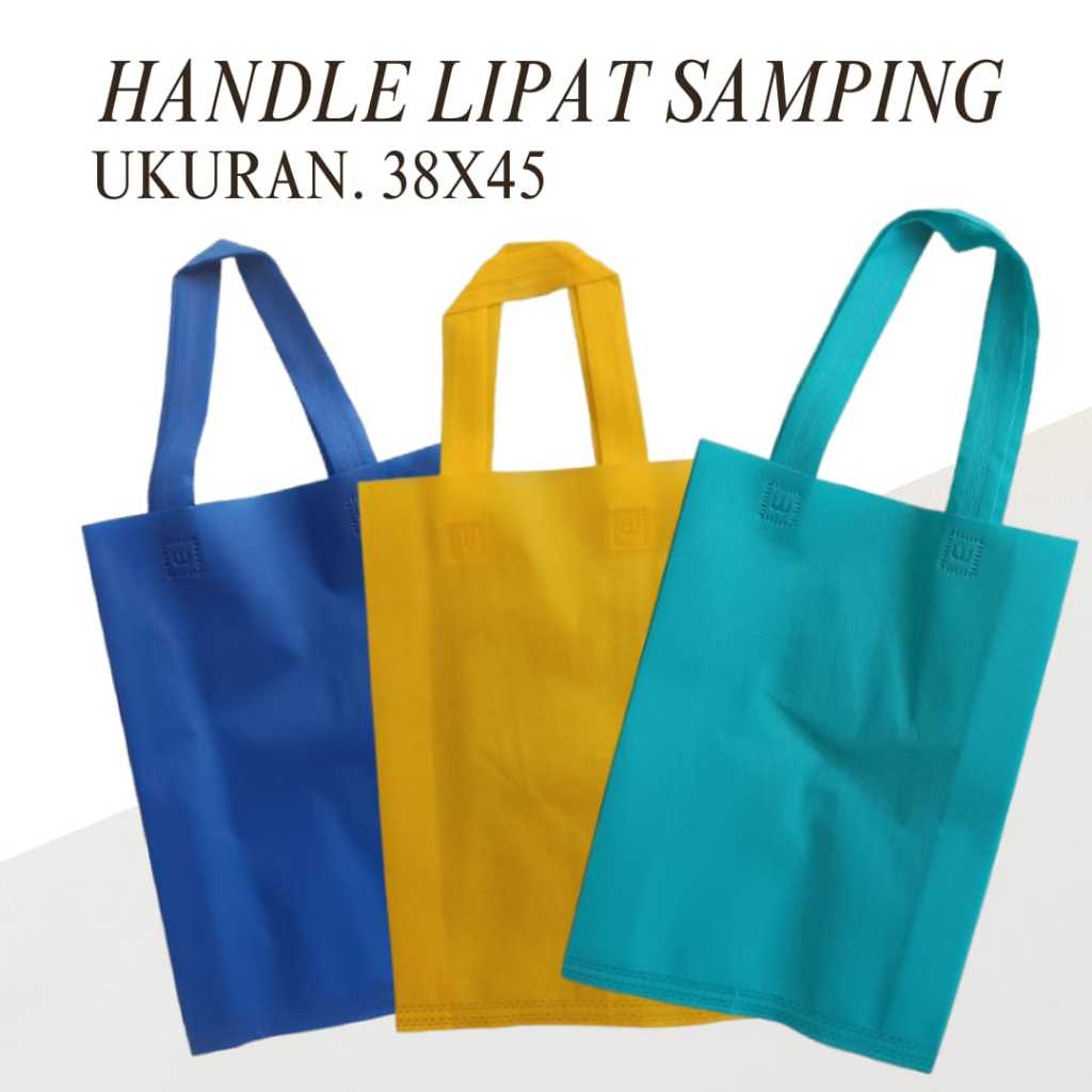 

Tas Tali Spunbond Jumbo 38 x 45 isi 1 lusin Tas Spunbond Press Super Rapih