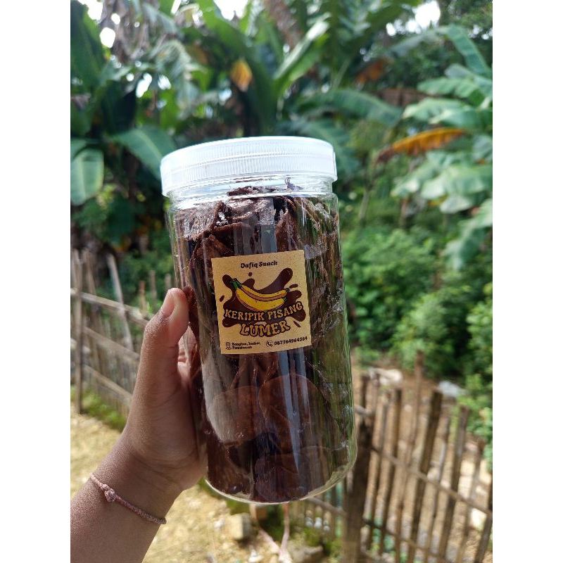 

Kripik Pisang Lumer Toples 1000ml (isi 3000gr)