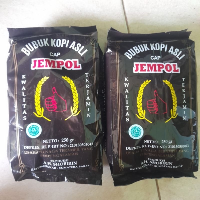 

kopi cap jempol batusangkar 250gr
