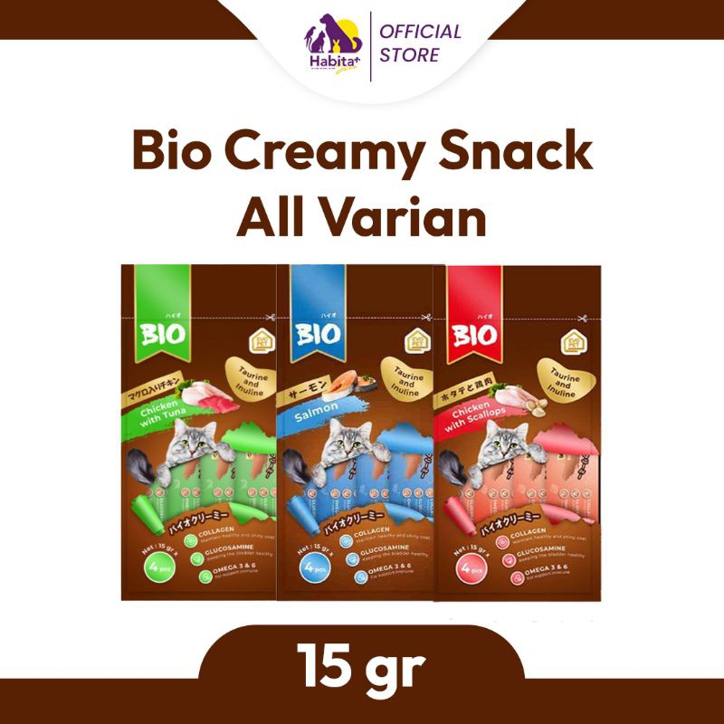 Bio Creamy Snack Kucing
