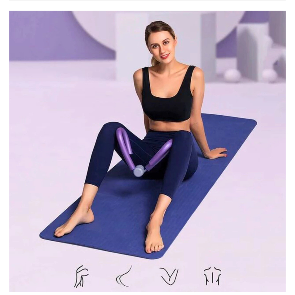 Leg Trainer Alat Olahraga Yoga Fitness Otot paha tangan kaki Alat Senam Kegel Rumah AP325 alat olahr