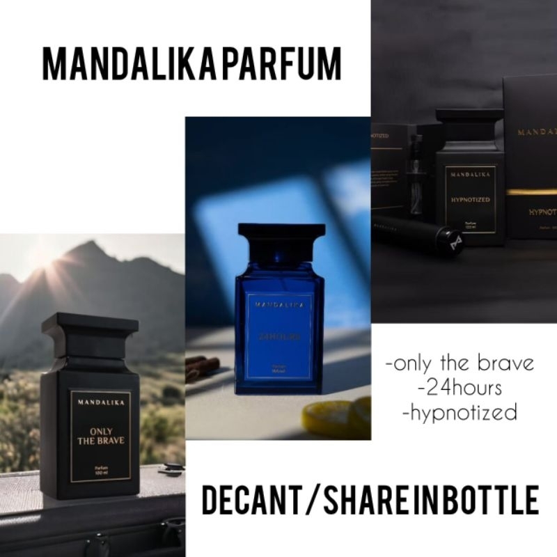 [SHARE/DECANT] MANDALIKA PARFUME EDP ONLY THE BRAVE Tahan 10-14 JAM Indoor Outdoor