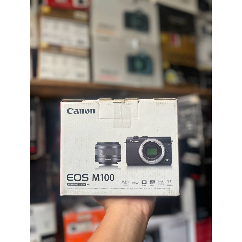 dusbox box kamera canon m100 original