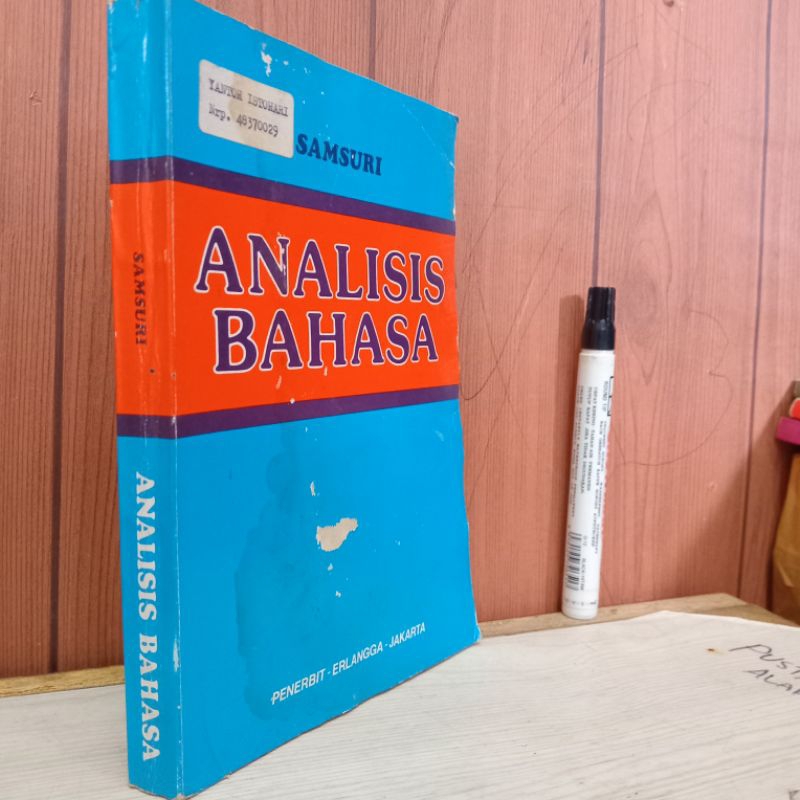 buku analisis bahasa