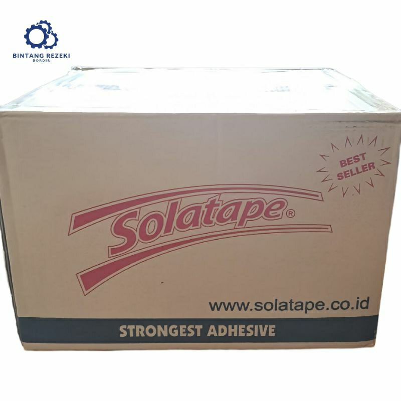 

Solatape Lakban Isolasi 45mm (2inch) x 90 yard