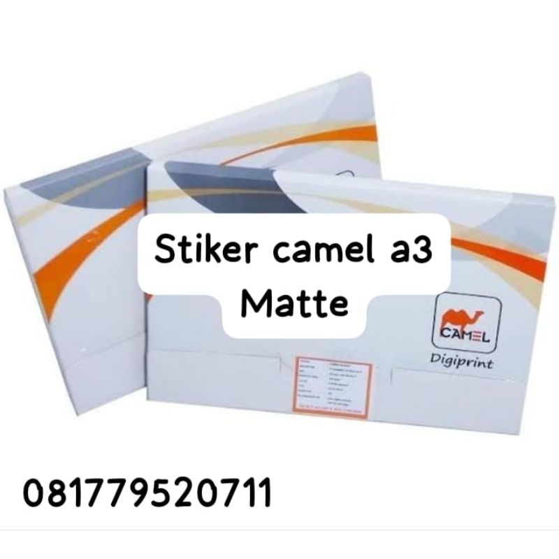 

STIKER MATTE LASER A3+ CAMEL DIGIPRINT