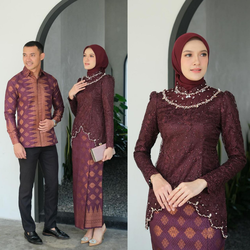 Kebaya Couple Sera Series Modern Rok Prada Kebaya Wisuda Kebaya Kondangan Kebaya Lamaran Terbaru 202