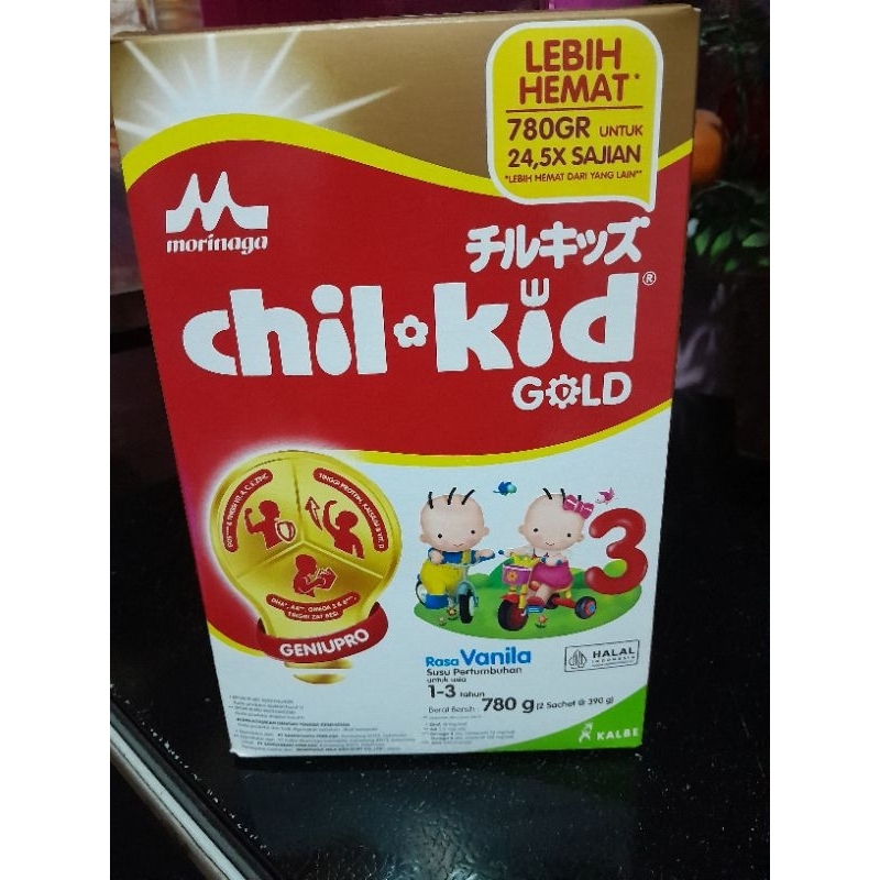 

morinaga chilkid vanila 780 gr