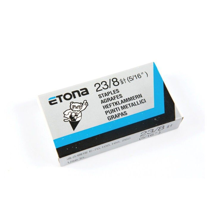 

ISI STAPLES JILID BESAR ETONA 23/8 / ISI HEKTER ATOM STAPLES STAPLER JILID BUKU MERK ETONA