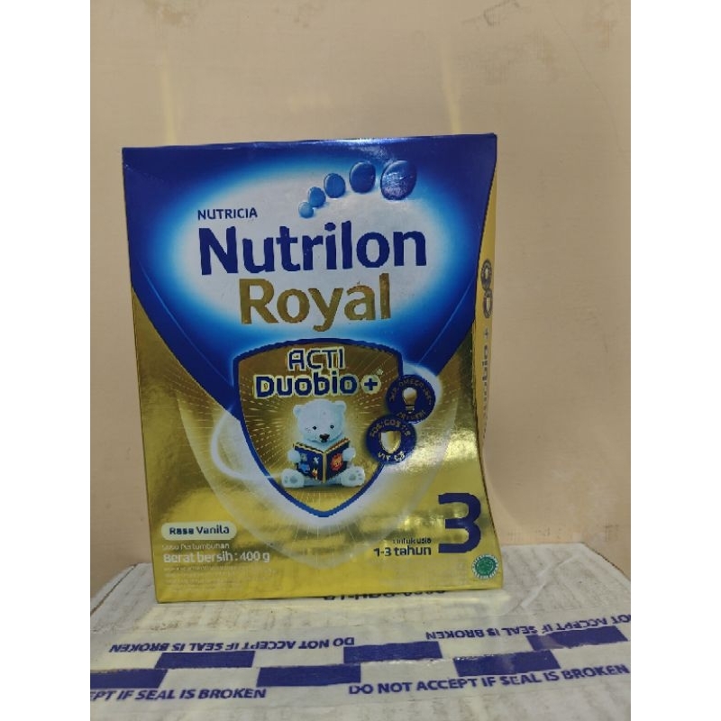 

SUSU NUTRILON ROYAL 3 400GR VANILA