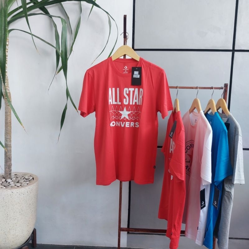 kaos/t-shirt Converse all star - merah - original BNWT
