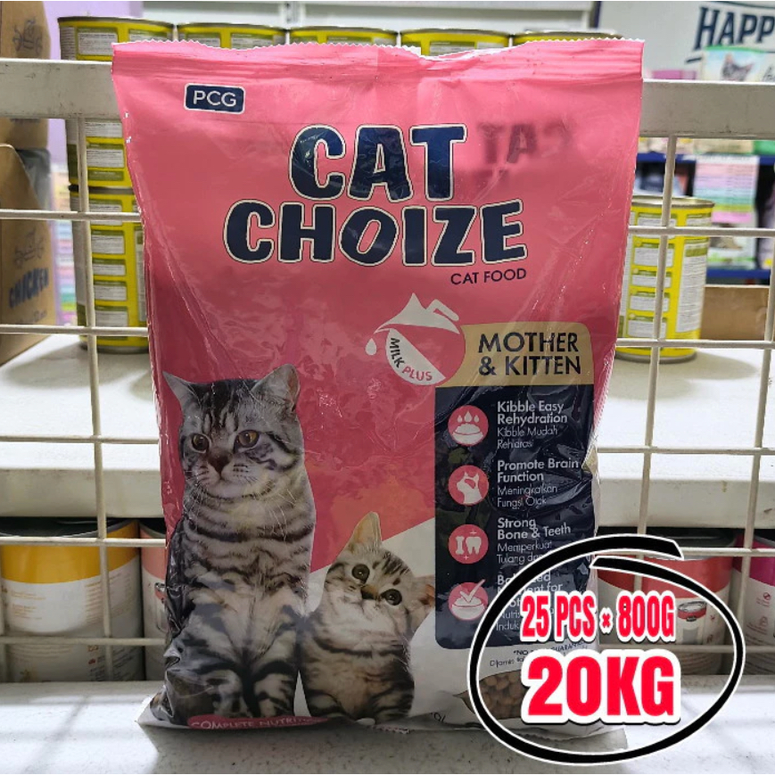 GRAB/GO-JEK Cat Choize Mother & Kitten Milk Plus / Cat Choize 20kg