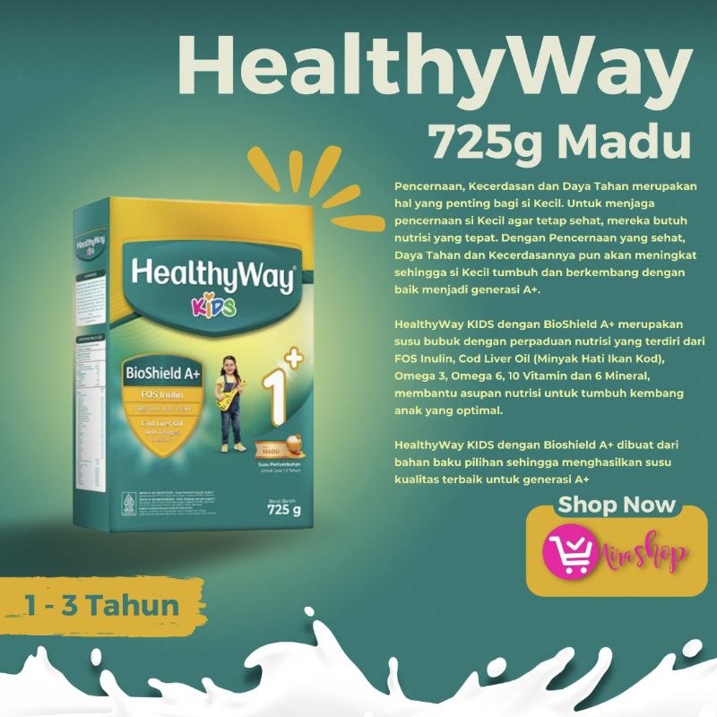 

Healthy Way 1+ 725g