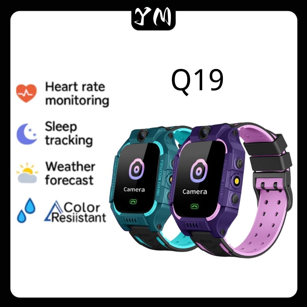 Smartwatch Kid IMO Jam tangan Anak Sim Card bisa Telepon Kamera GPS SOS Tahan Air Q19