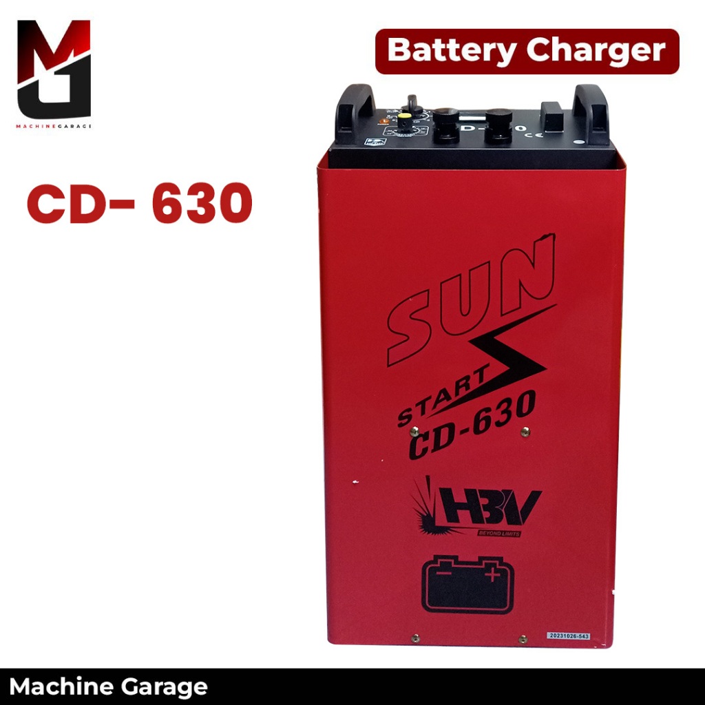 battery charger CD 630 220v charger baterai accu aki