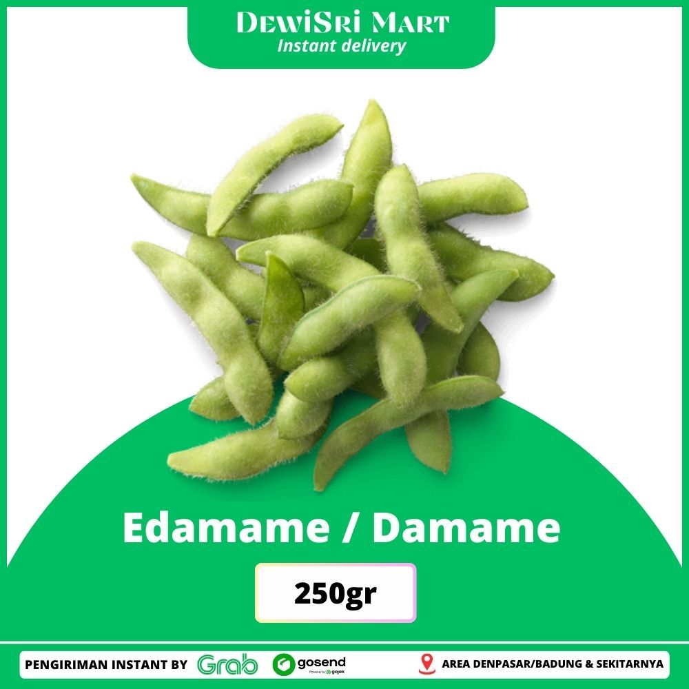 

Edamame / Damame Fresh 250gr - Dewi Sri Mart