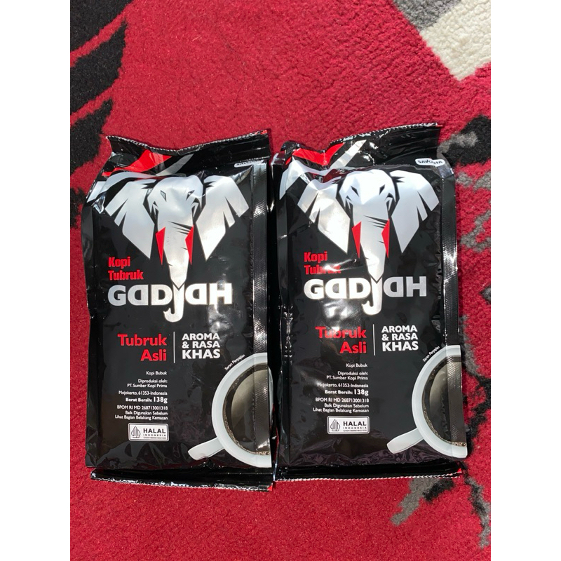 

Gadjah Kopi Tubruk 138g