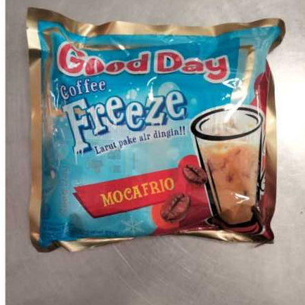

GOOD DAY COFFE FREEZE MOCAFRIO KEMASAN 300 GRAM ISI 10@30 GRAM