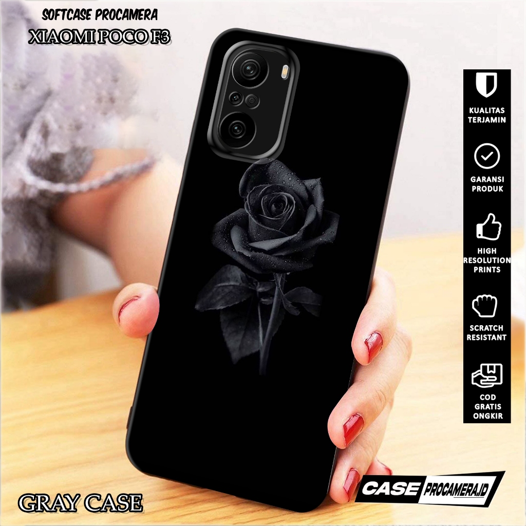 Case XIAOMI POCO F3 - Casing XIAOMI POCO F3  ( BLCK)  - Kesing Hp - Casing Hp  - Case Hp - Case Terb