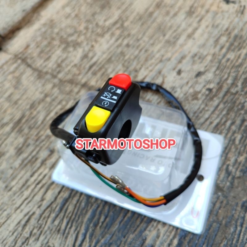 saklar on off starter kanan universal beat Vixion satria Tiger RX-King cb dll