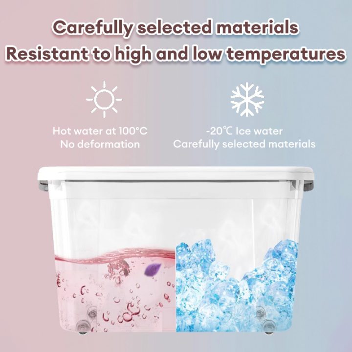 Mischa SALVO Box Storage /Container Box /Plastik Box / Transparan Organizer Box /Penyimpanan Besar