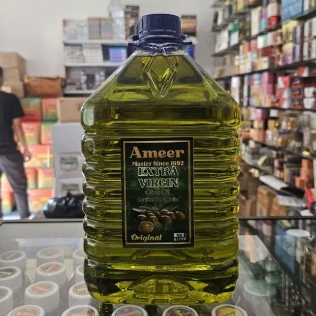 

Minyak Zaitun AMEER EVOO Extra Virgin Olive Oil 5 Liter