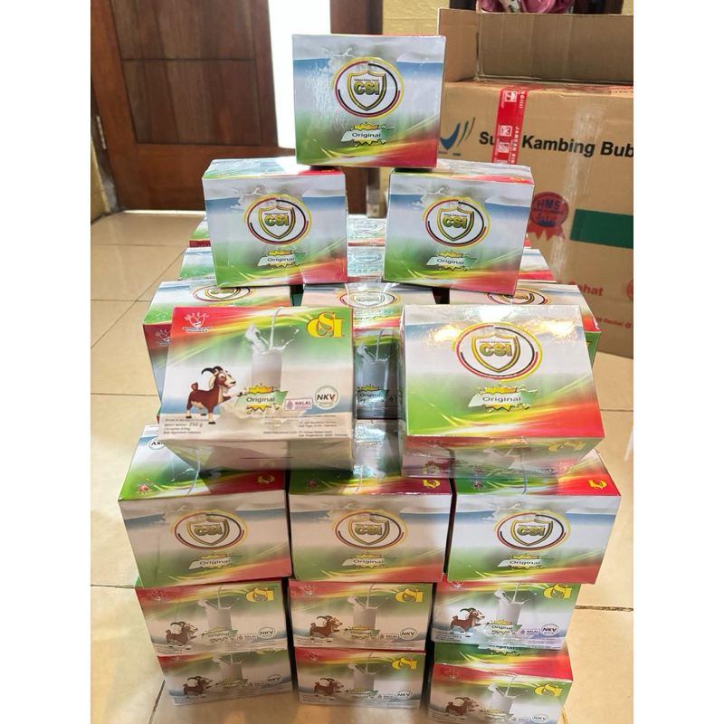 

Susu Kambing ETAWA CSI per Box [HALAL]