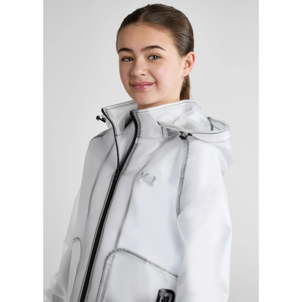 Jas Hujan Berkuda Anak-Anak Aztec Diamond YR Rain Jacket Equestrian