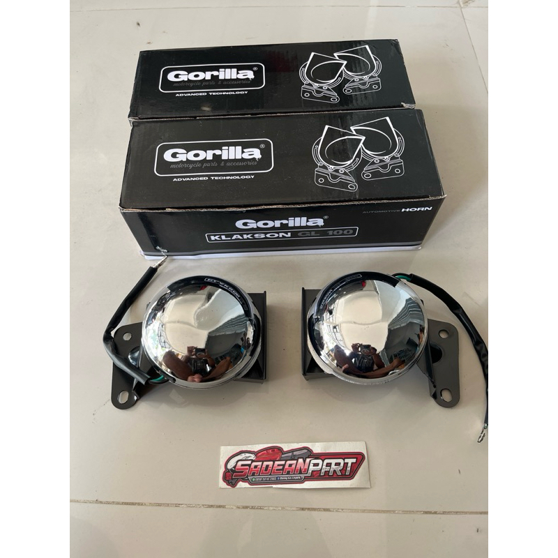 ORIGINAL GORILLA KLAKSON BELL BEL GL100 GL 100 BAKPAO BAKPAU DOUBLE KEONG