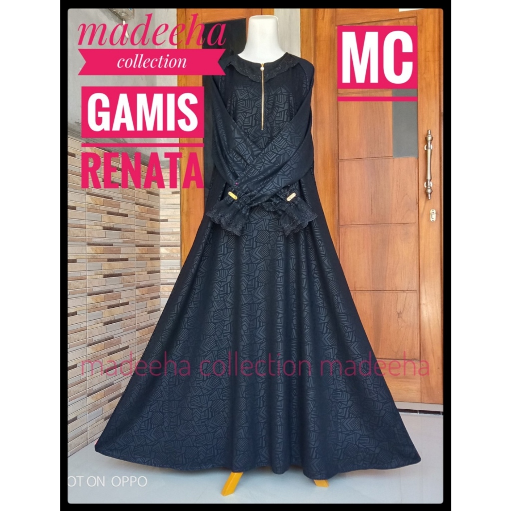 GAMIS EMBOS RENATA,GAMIS TEMBORO,ABAYA SYAR'I,ABAYA TEMBORO