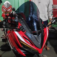 VISOR CBR 150 KARBON K45N VISOR CBR CARBON FRAME CARBON CBR150 FACELIFT K45G K45N CBR 150 R BODI DEP