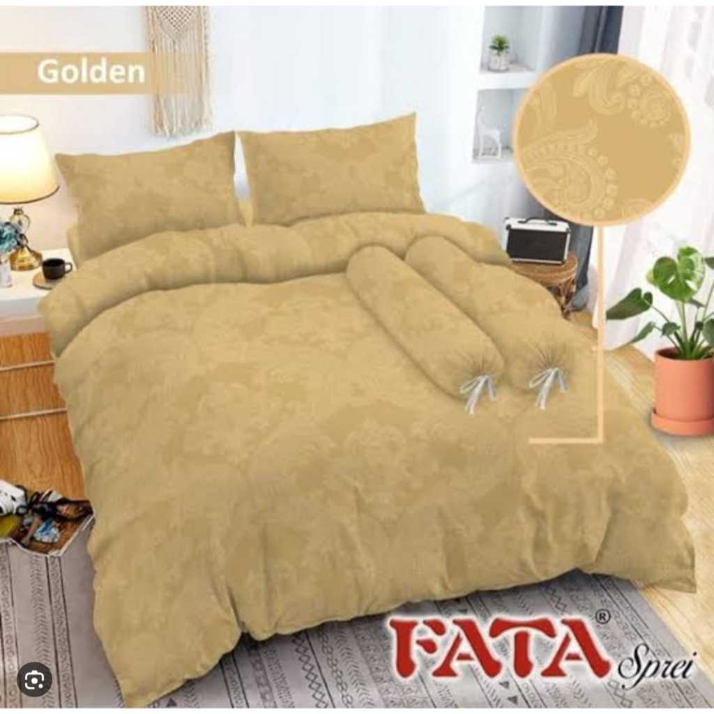 BEDCOVER FATA POLOS UKURAN 180X200