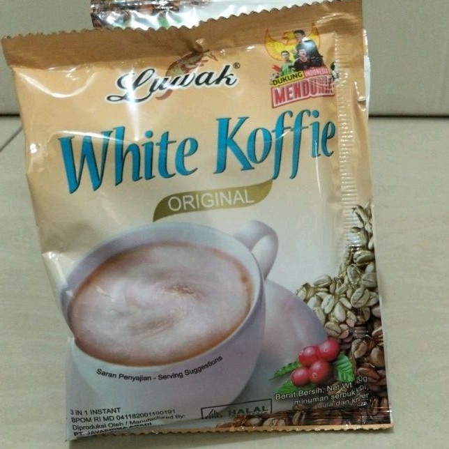 

White Koffie Renceng isi 10.